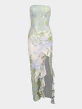 Floral Sexy Stylish Slit Maxi Dress InsStreet